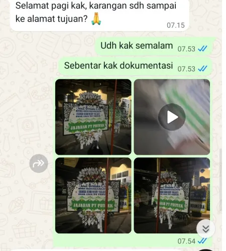 Pengiriman Papan Bunga Selamat Cikarang Timur