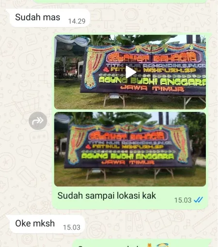 Pengiriman Papan Bunga Cikarang Timur