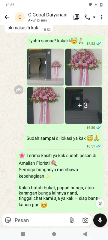 Pengiriman Karangan Bunga Cikarang Timur